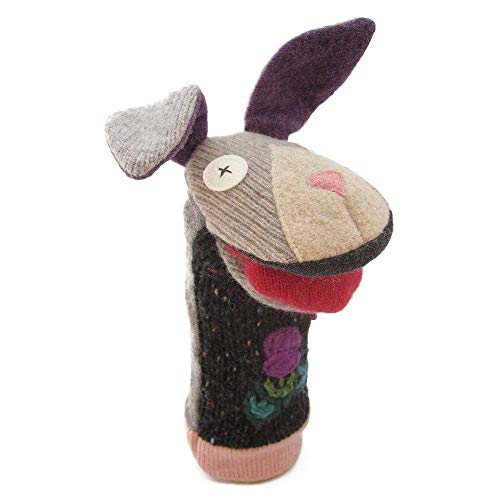 Handmade Wool Animal Puppet Set