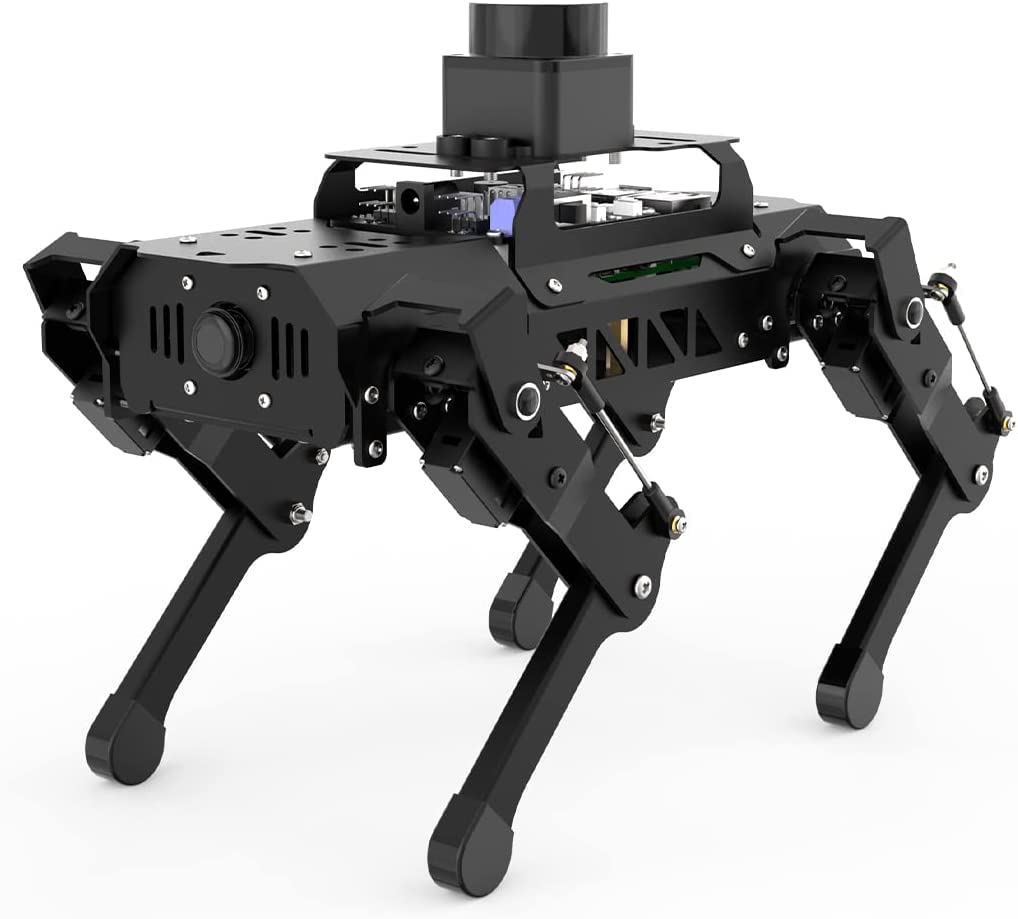 AI Quadruped Robot Dog with SLAM Navigation