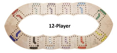Classic Wooden Family Board Game Set