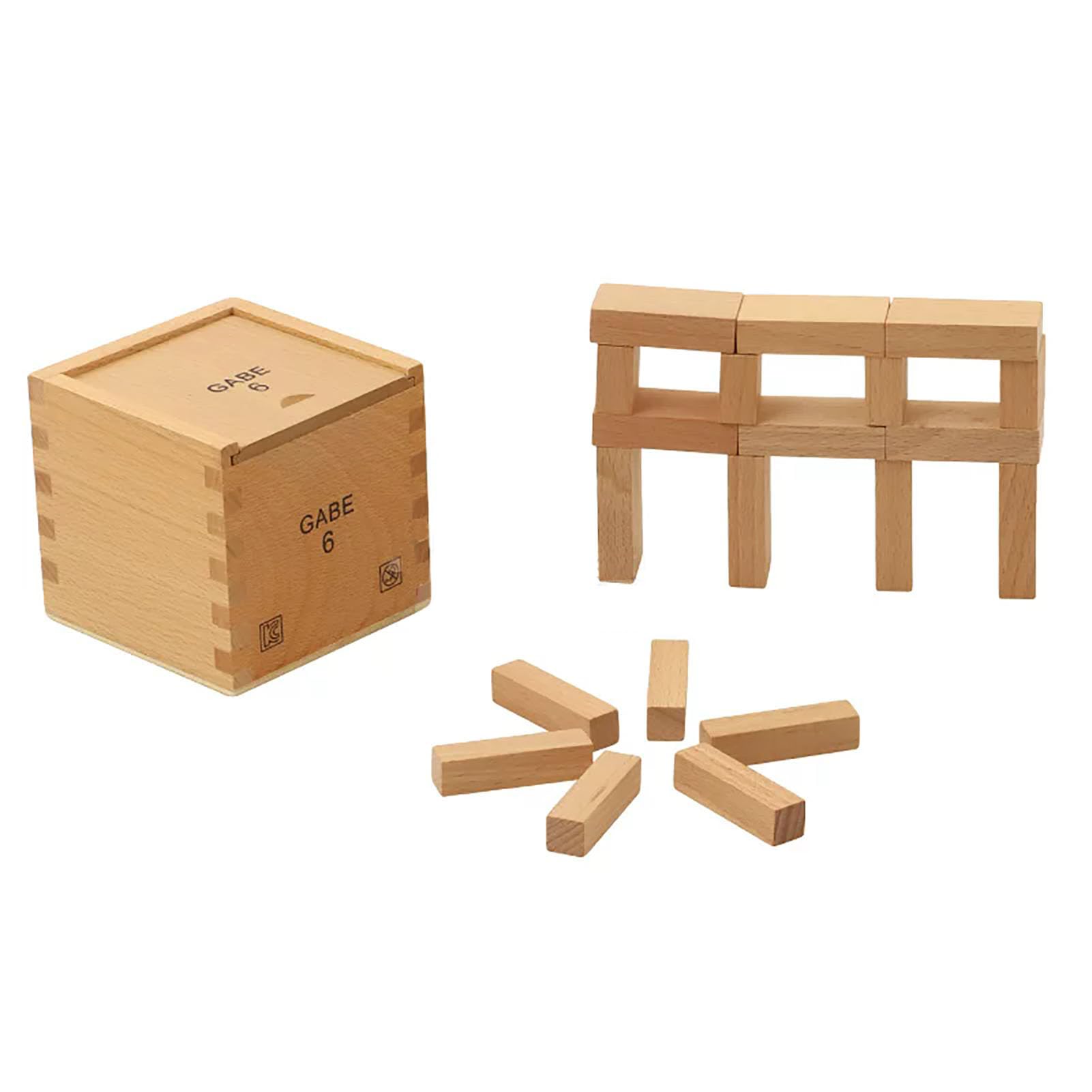 Froebel Wooden Building Blocks Set