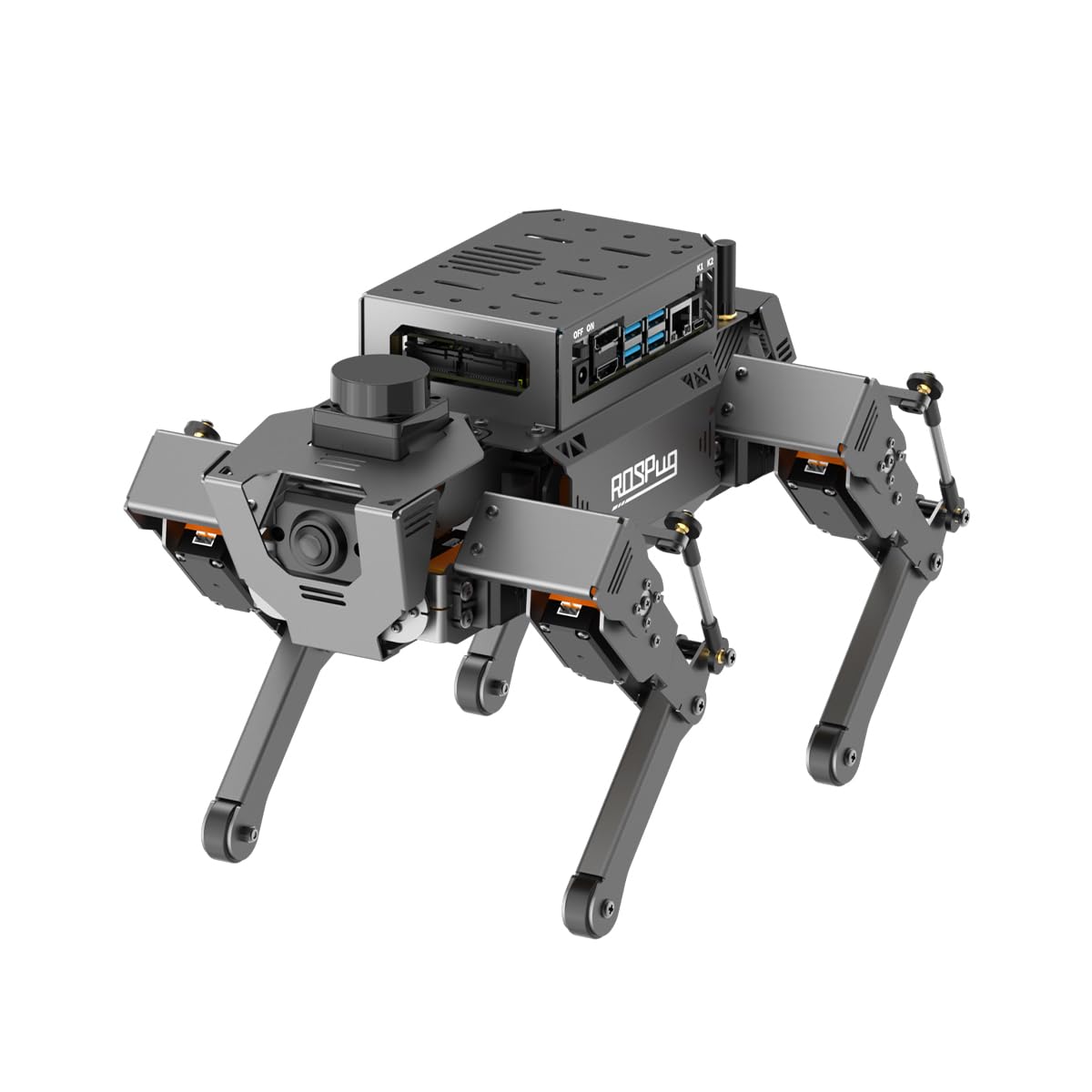 AI Vision Robot Dog with Jetson Nano