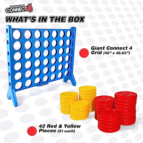 Giant Four-in-a-Row Game Set