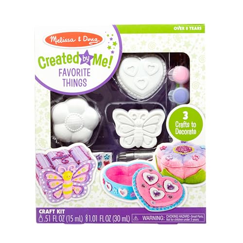 DIY Treasure Boxes & Butterfly Bank Craft Kit