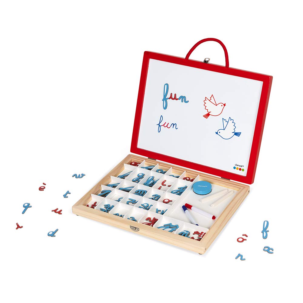 4-in-1 Wooden Cursive Letters Learning Set