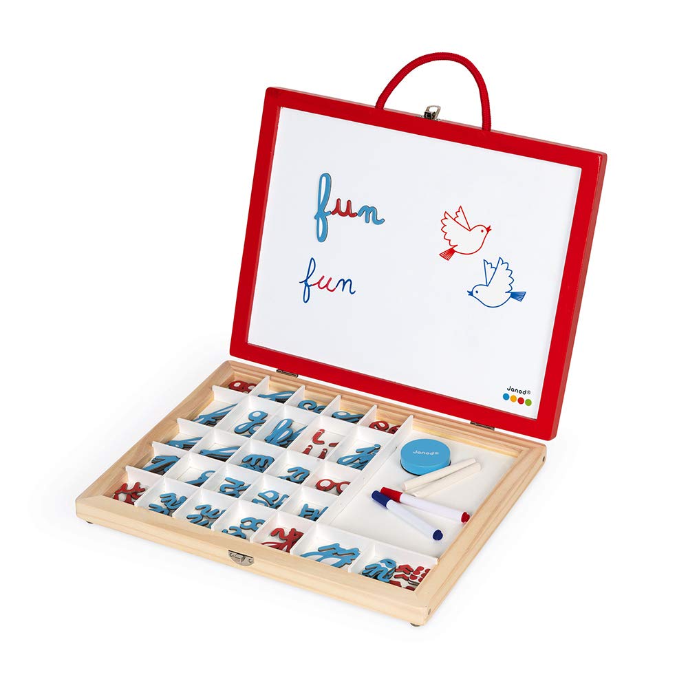 4-in-1 Wooden Cursive Letters Learning Set
