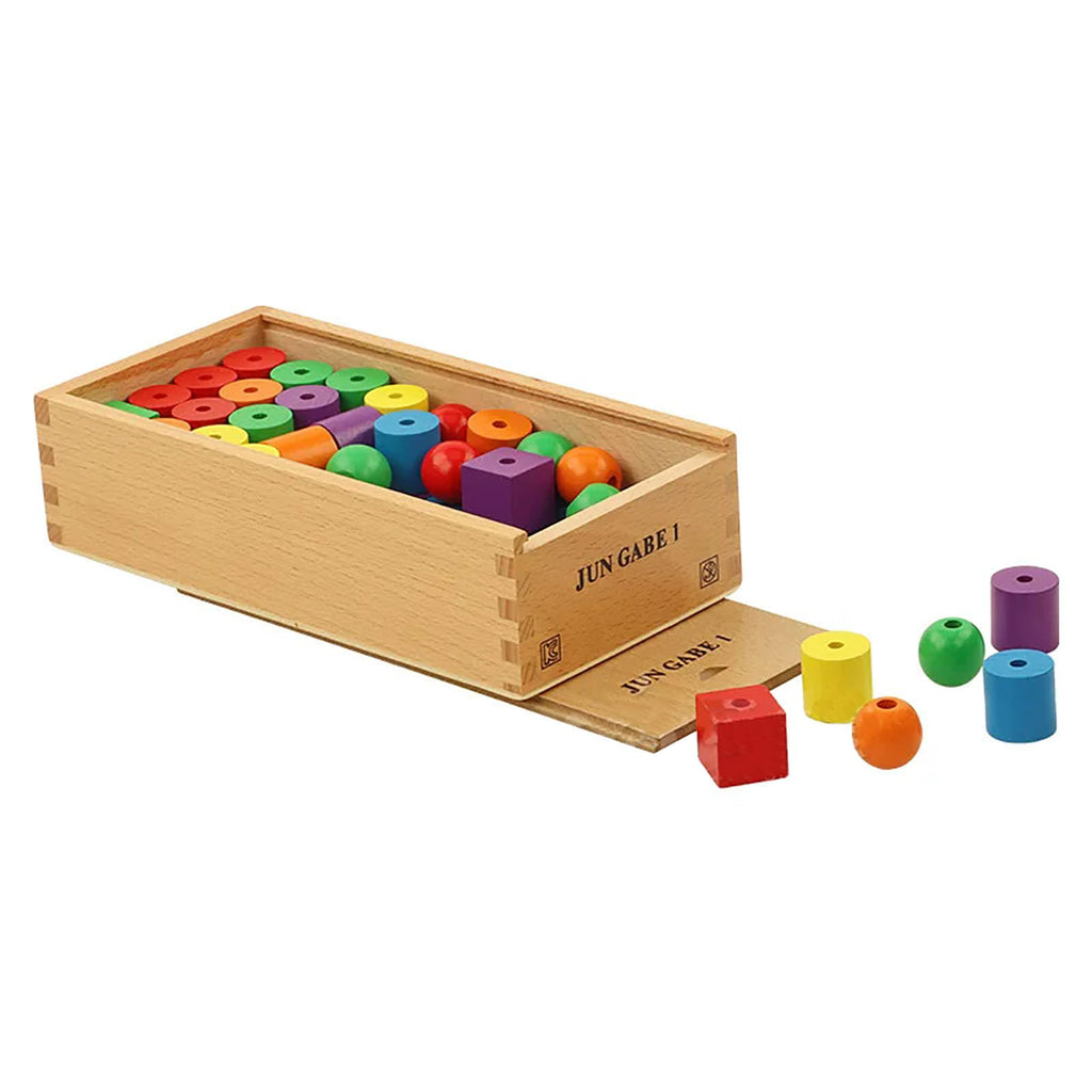 Froebel Wooden Building Blocks Set