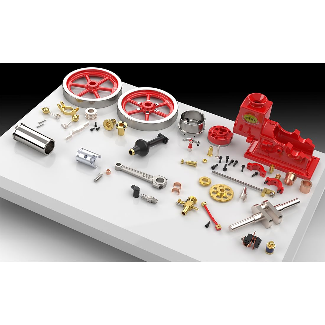 4-Stroke Hit and Miss Engine Model Kit