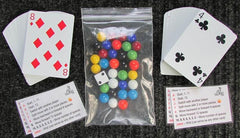 Classic Wooden Family Board Game Set