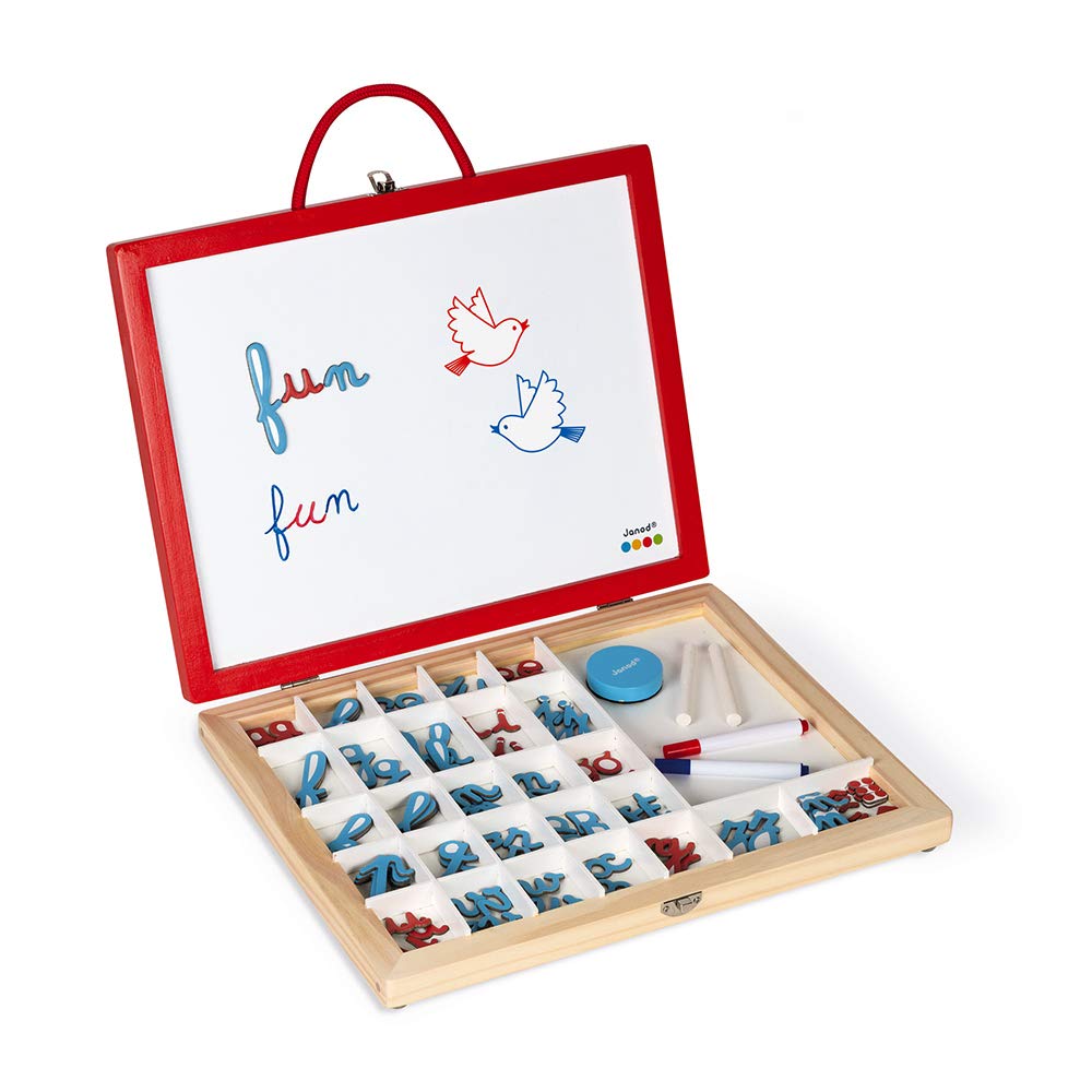 4-in-1 Wooden Cursive Letters Learning Set