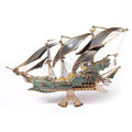 3D Wooden Steampunk Ship Model Kit