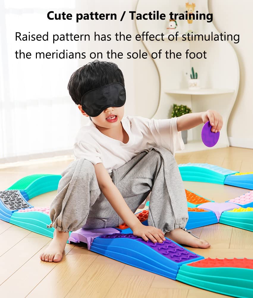 20-Piece Kids Balance Beam & Stepping Stones Set