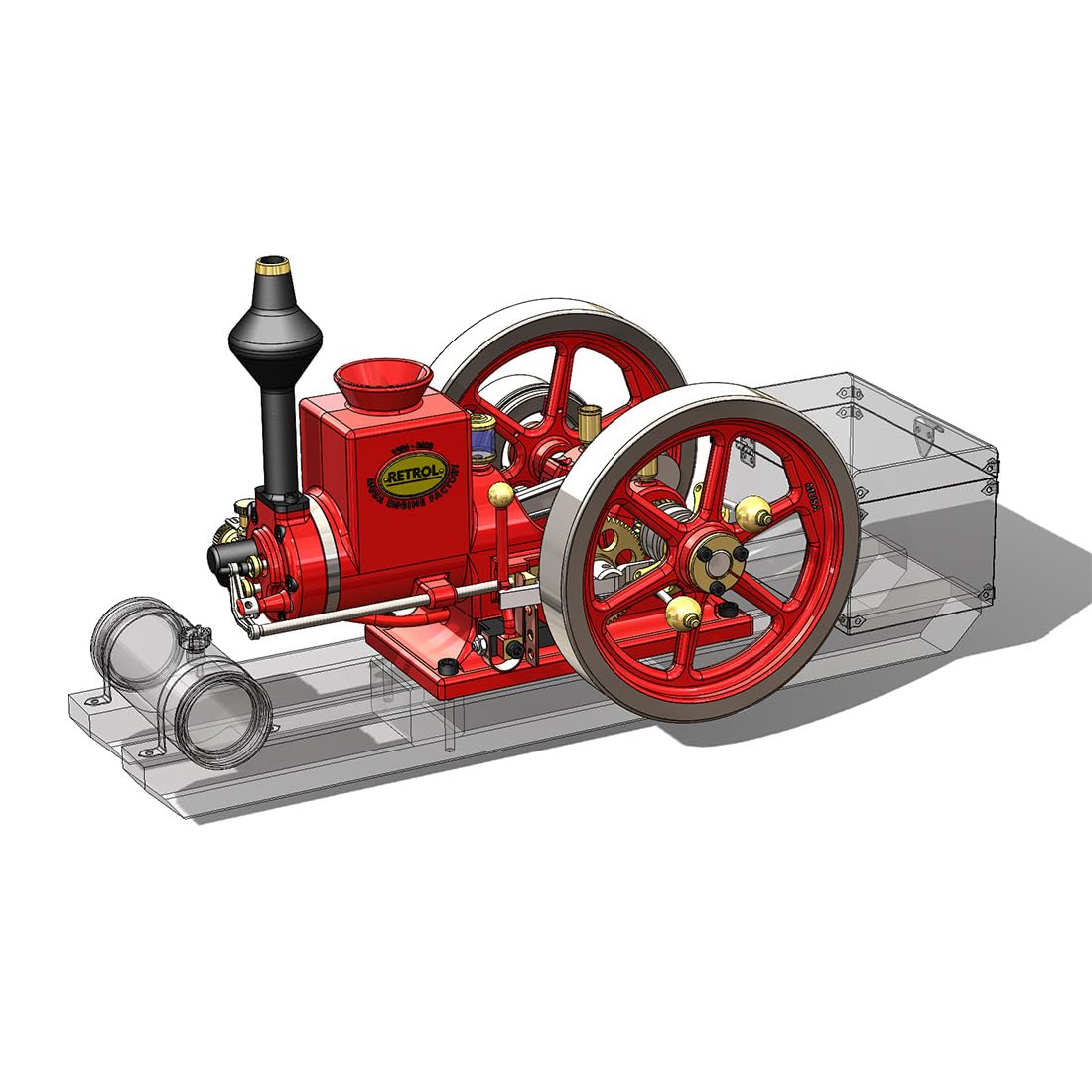 4-Stroke Hit and Miss Engine Model Kit