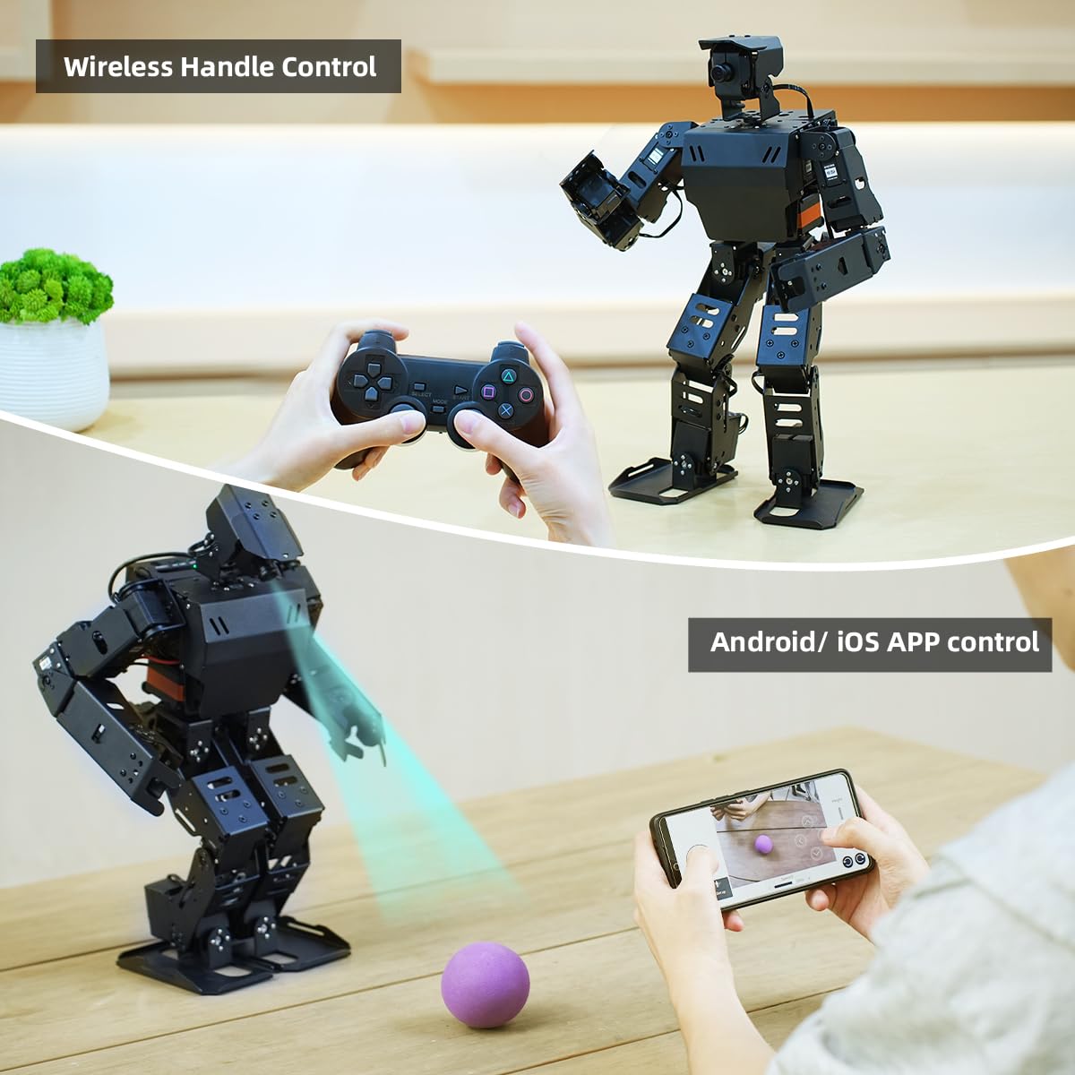 24-DOF AI Humanoid Robot for Raspberry Pi 5