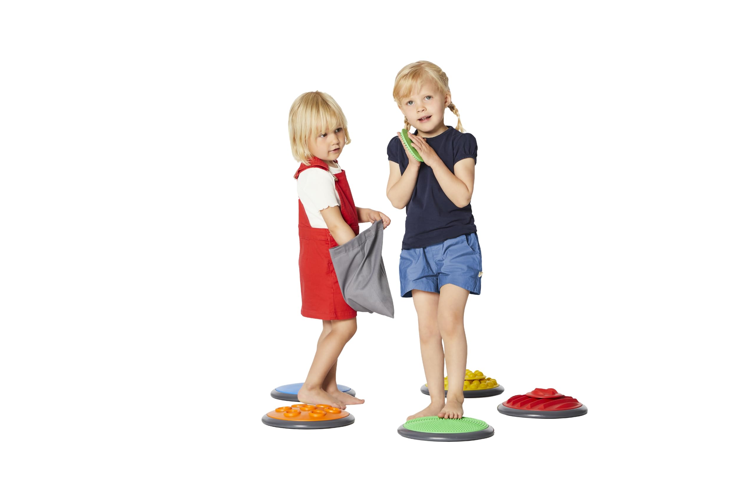 GONGE Tactile Sensory Discs - Textured Stepping Discs, Sensory Exploration