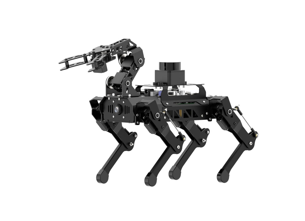 AI Quadruped Robot Dog with SLAM Navigation