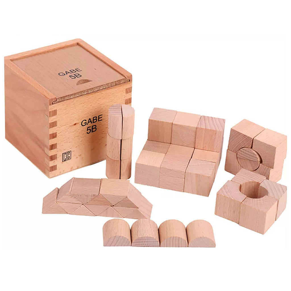 Froebel Wooden Building Blocks Set