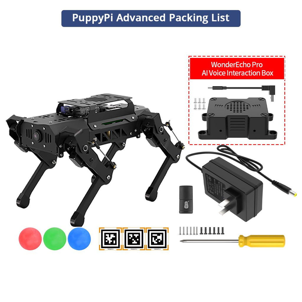 AI Quadruped Robot Dog with SLAM Navigation
