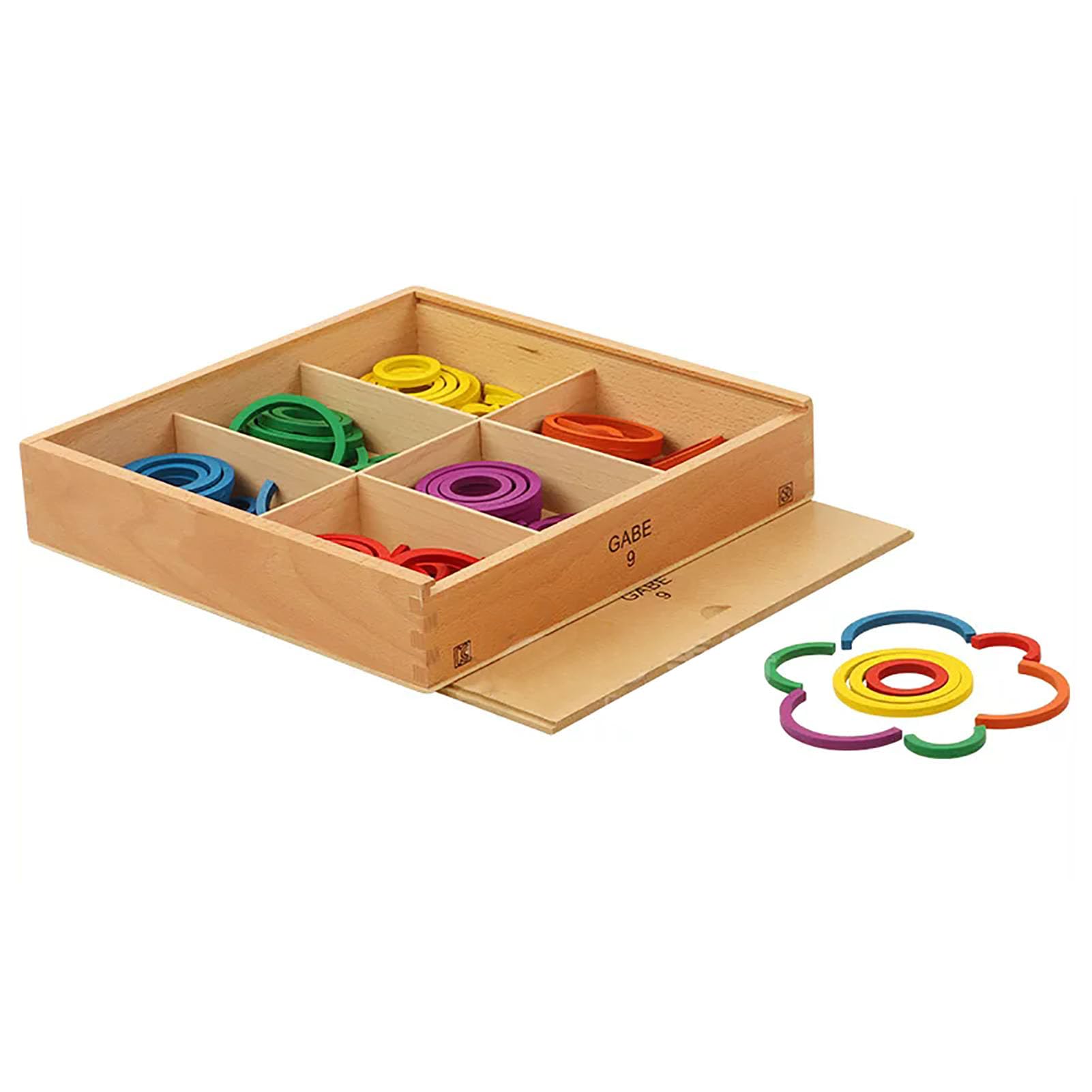 Froebel Wooden Building Blocks Set