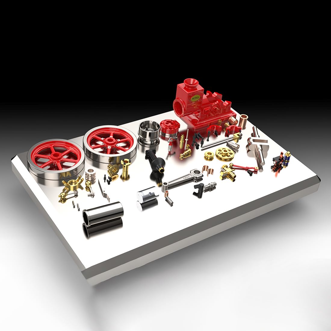 4-Stroke Hit and Miss Engine Model Kit