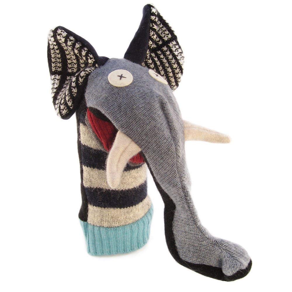 Handmade Wool Animal Puppet Set