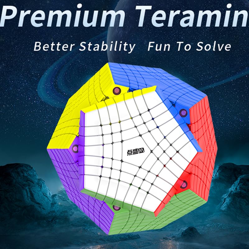 Magnetic Teraminx Speed Cube 7x7x7