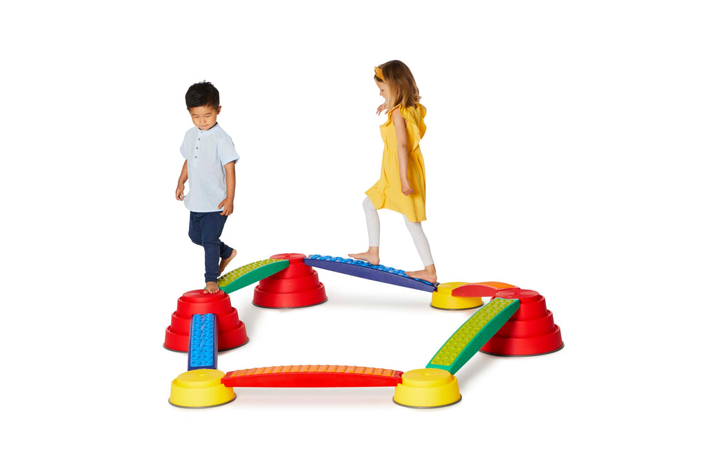 GONGE Build N' Balance - Balance Course For Sensory Exploration And Training