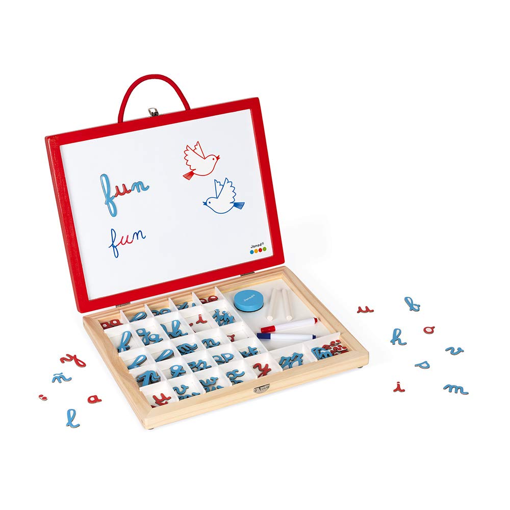4-in-1 Wooden Cursive Letters Learning Set