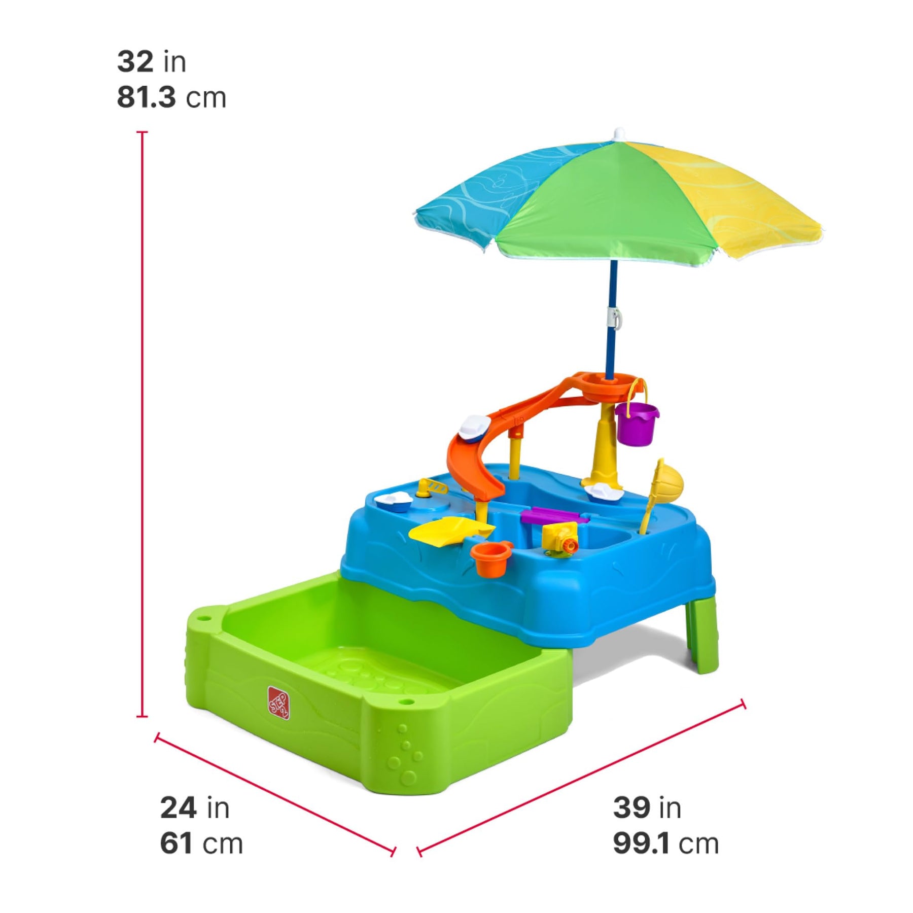 Two-Tier Kids Water Activity Table Set