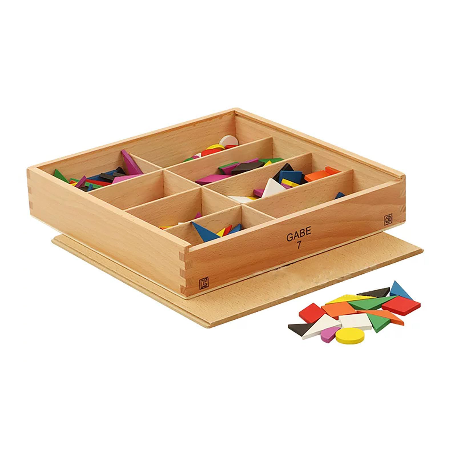Froebel Wooden Building Blocks Set