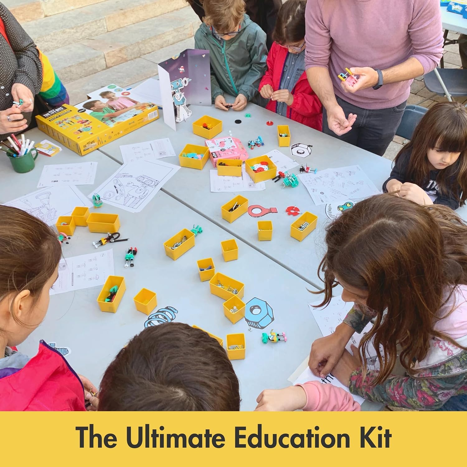 3-in-1 STEM Robot Building Kit
