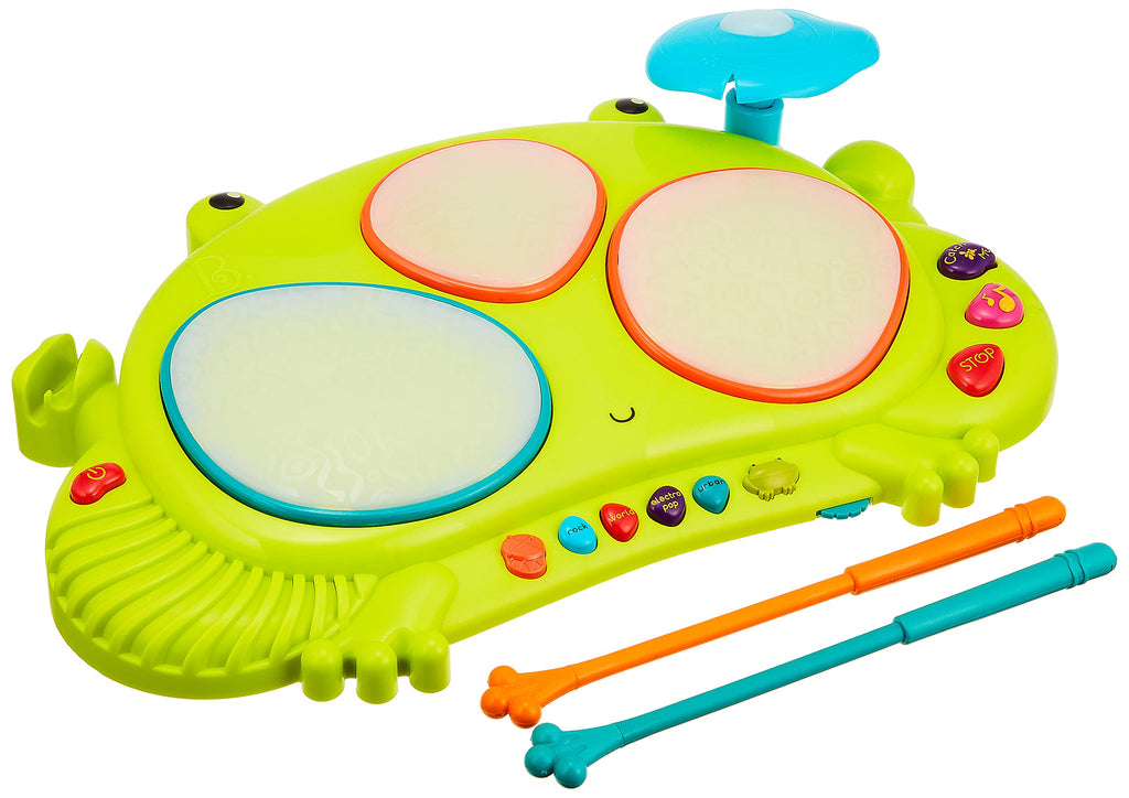 Light-Up Musical Drum Set for Toddlers