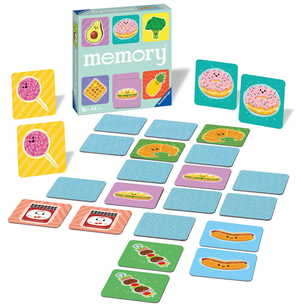 Funny Food Memory Matching Game for Kids