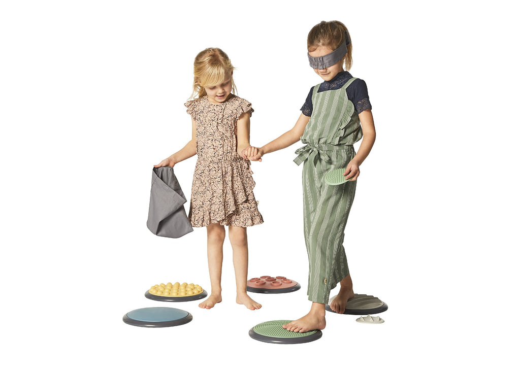 GONGE Tactile Sensory Discs - Textured Stepping Discs, Sensory Exploration