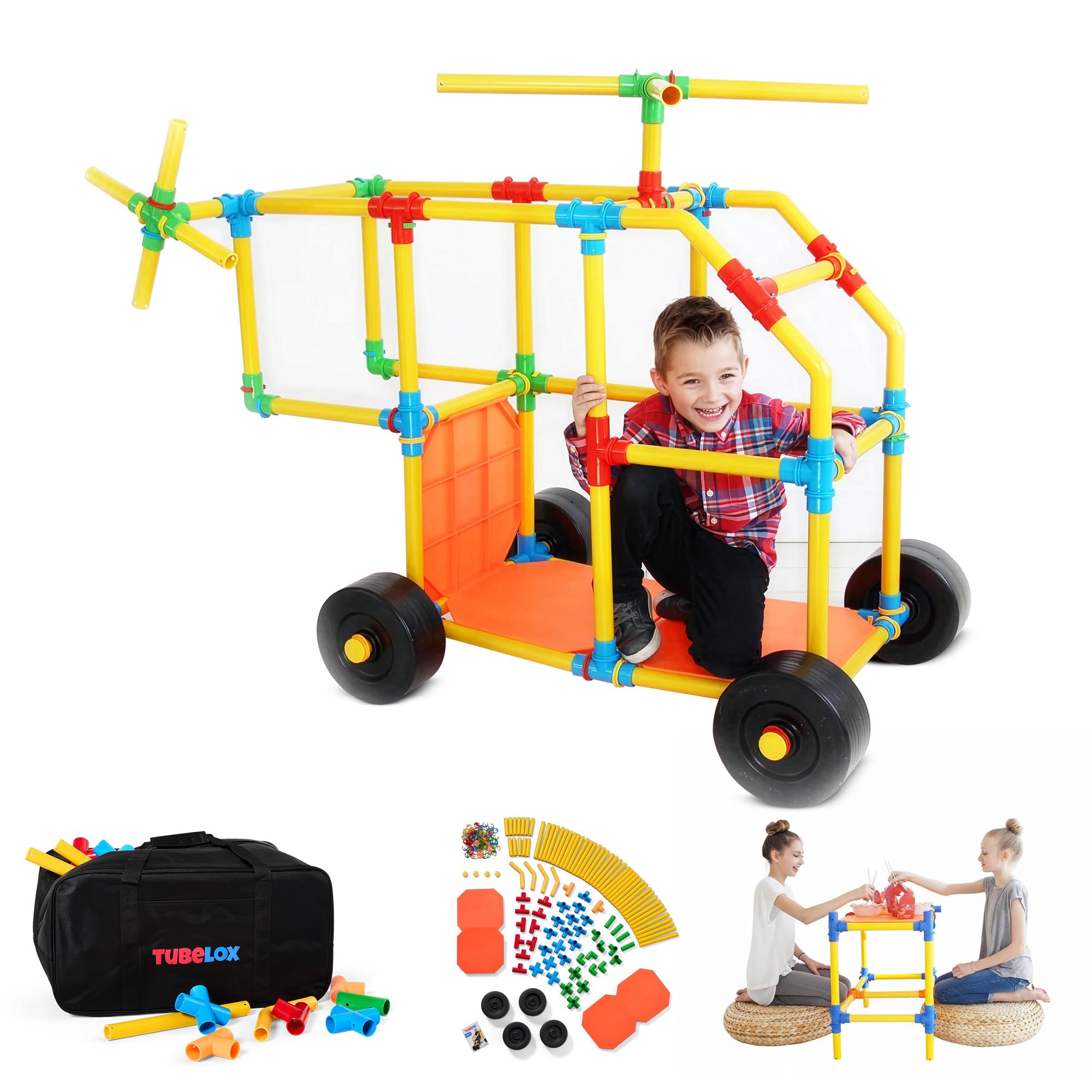 220-Piece STEM Construction Building Set