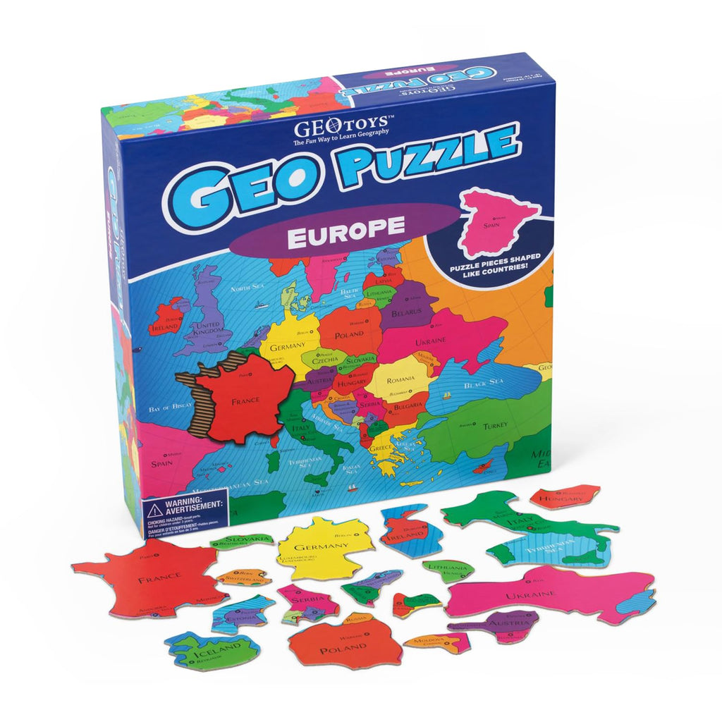 Geography Jumbo Jigsaw Puzzle for Kids