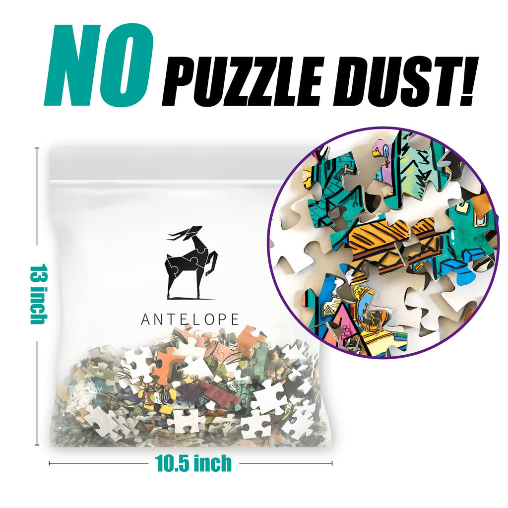 1000-Piece Roller Coaster Theme Park Puzzle