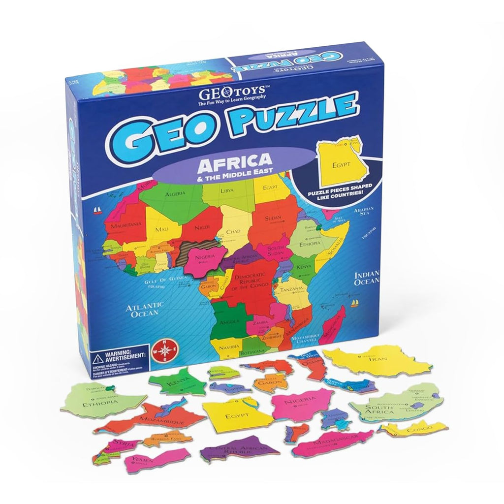 Geography Jumbo Jigsaw Puzzle for Kids