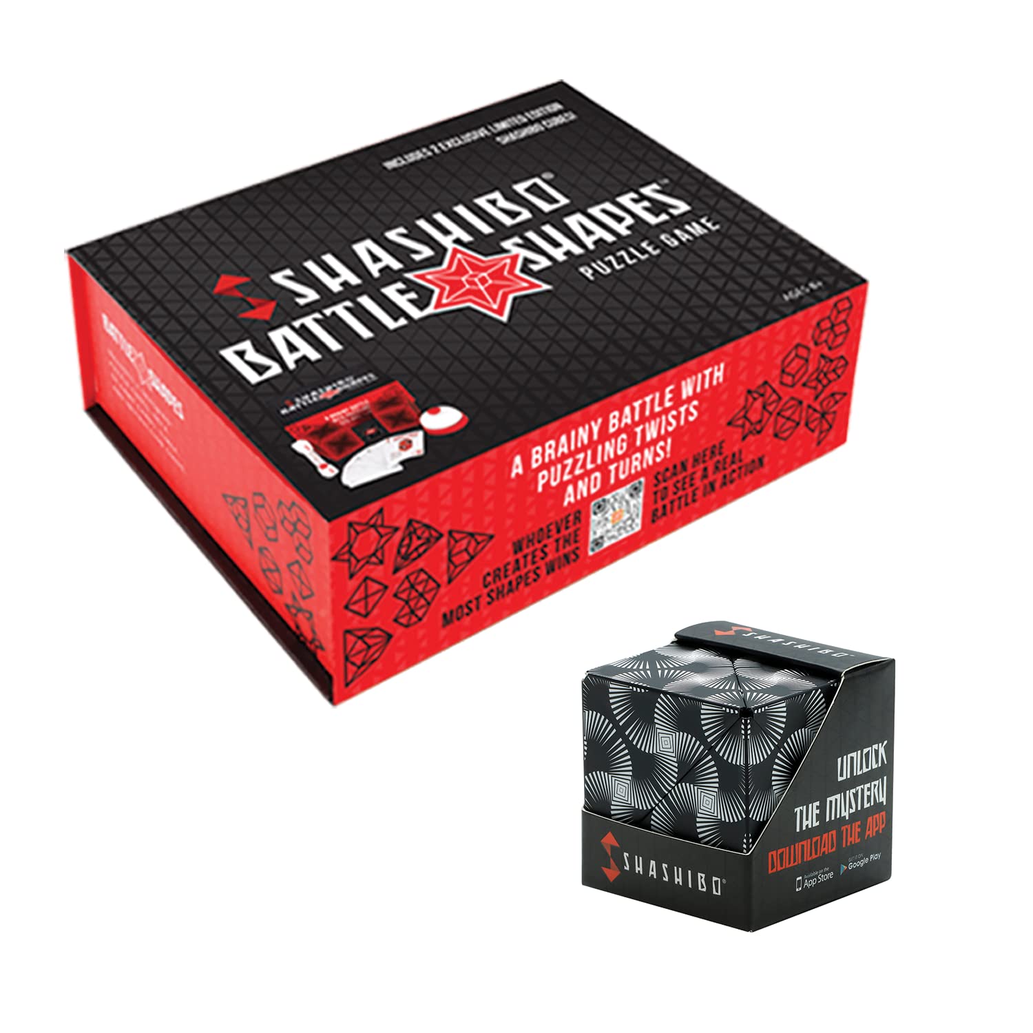 Magnetic Shape-Shifting Puzzle Cube Bundle