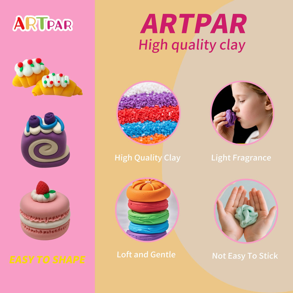 102-Color Air Dry Clay & Sculpting Kit