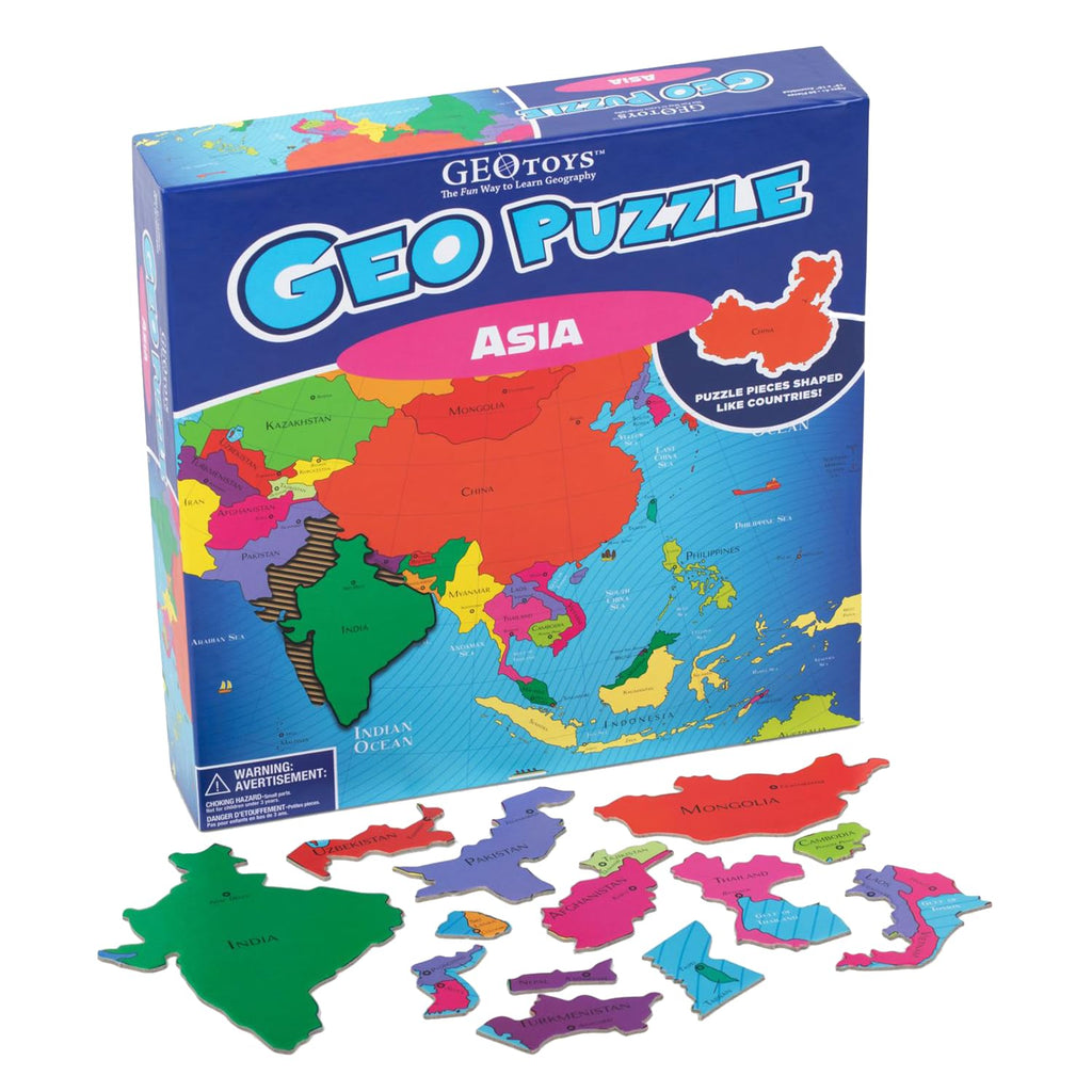 Geography Jumbo Jigsaw Puzzle for Kids