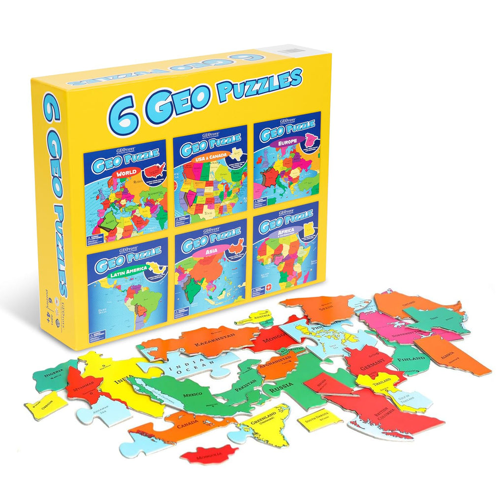 Geography Jumbo Jigsaw Puzzle for Kids