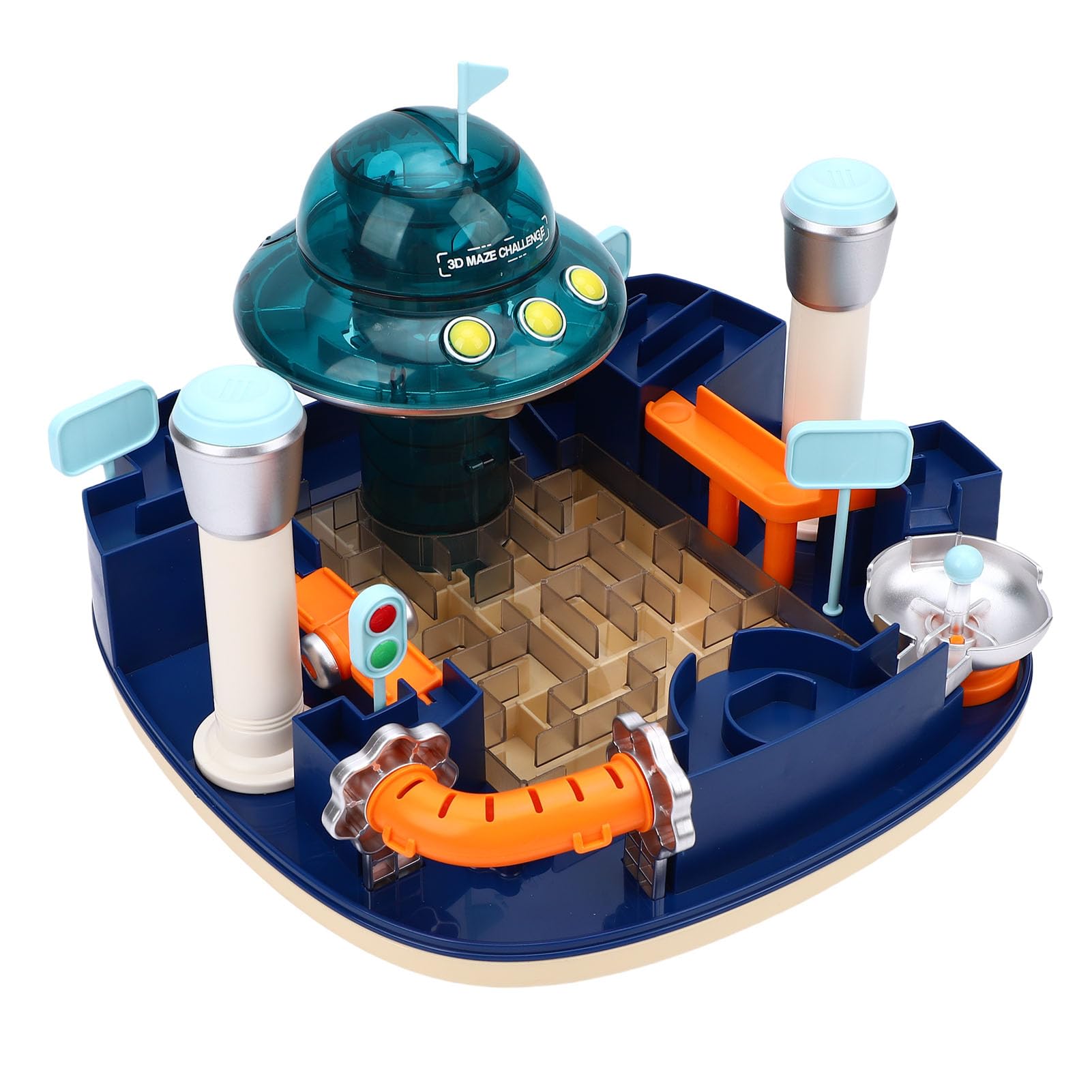 3D Space Adventure Maze Race Track Game
