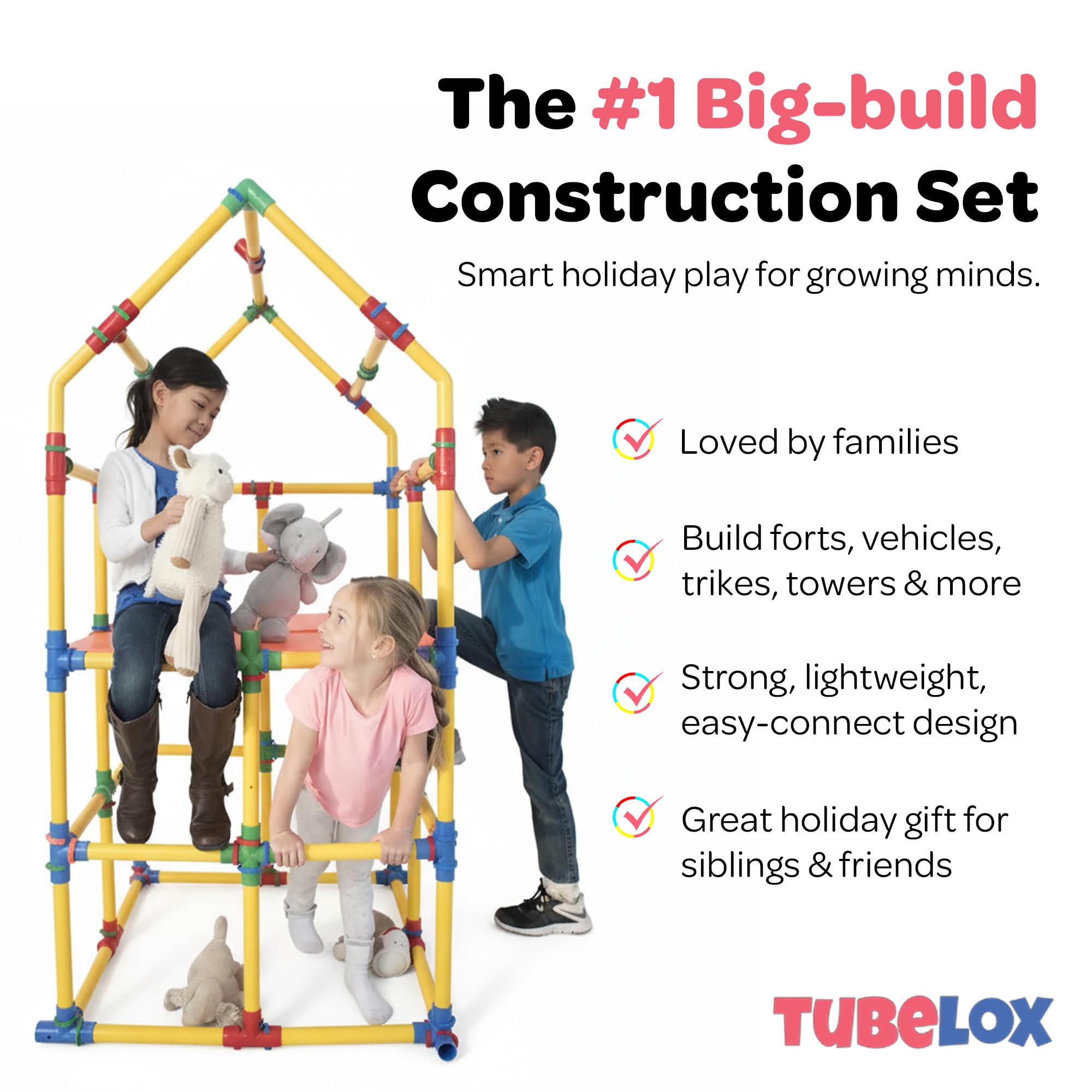 220-Piece STEM Construction Building Set