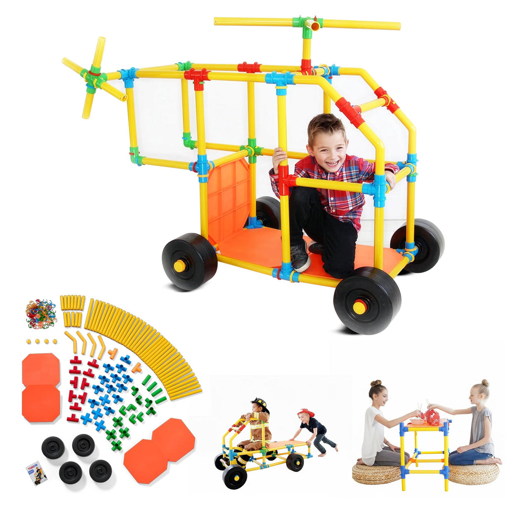 220-Piece STEM Construction Building Set