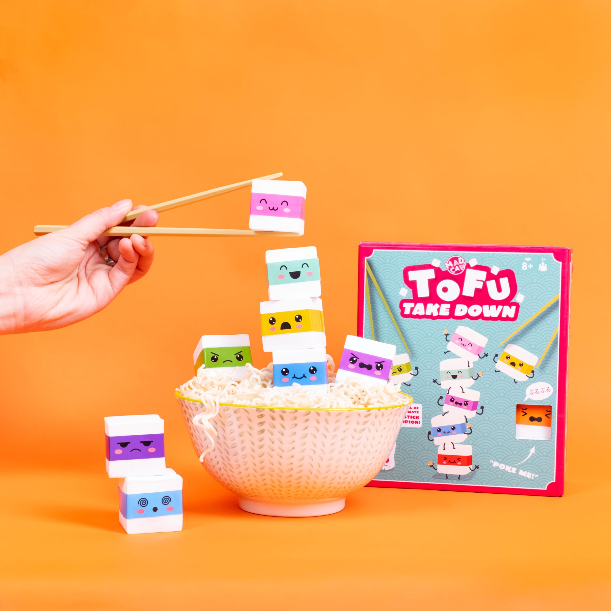 Tofu Chopstick Challenge Party Game Set