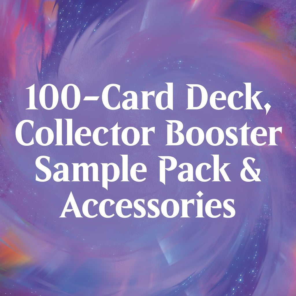Sci-Fi Commander Card Deck Set - 100 Cards