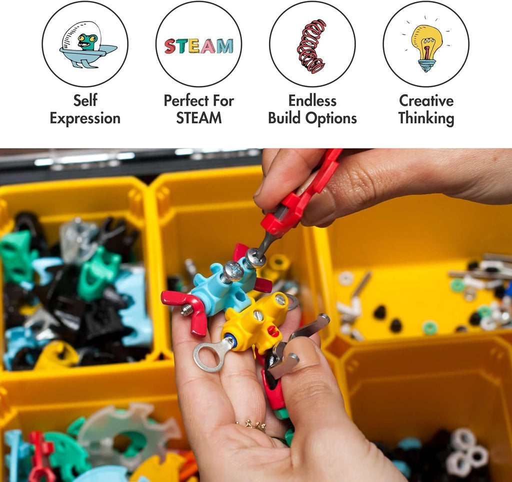 3-in-1 STEM Robot Building Kit