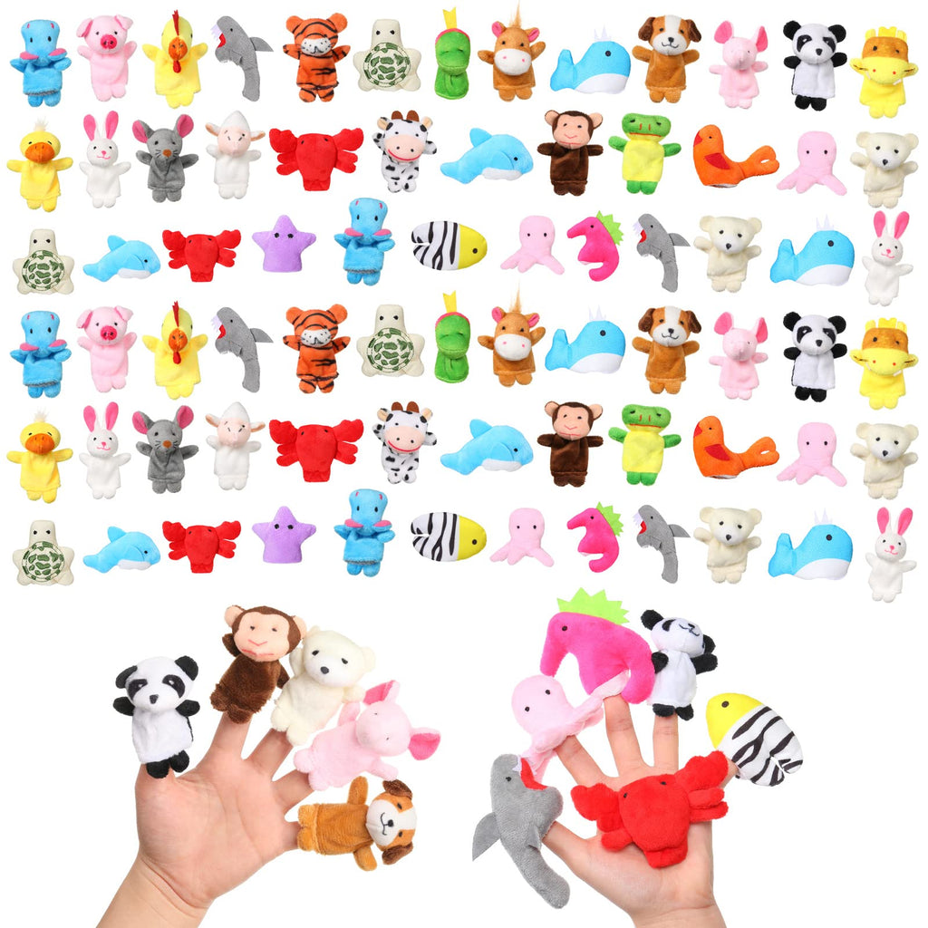 29-Piece Animal Finger Puppet Set