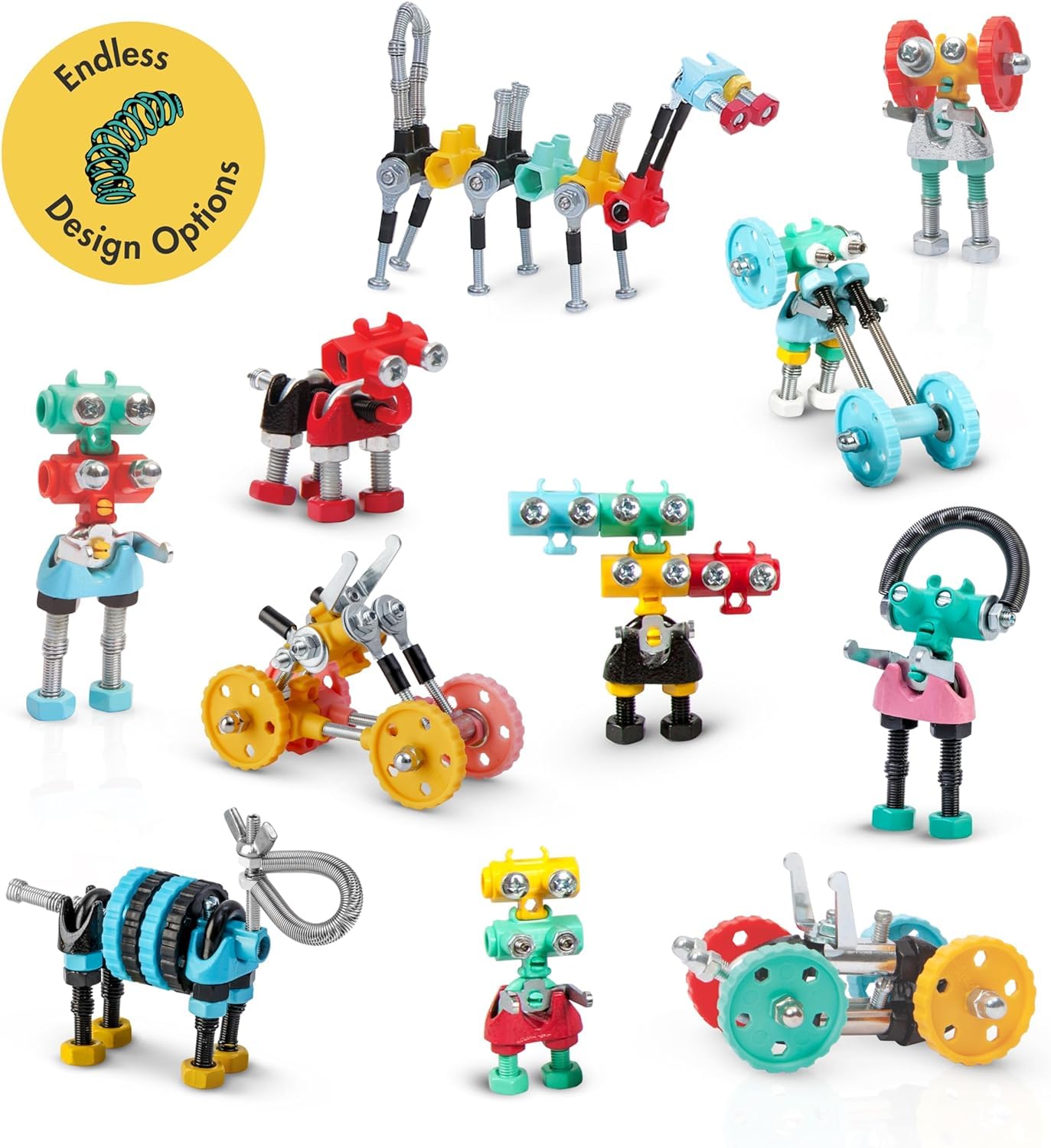 3-in-1 STEM Robot Building Kit