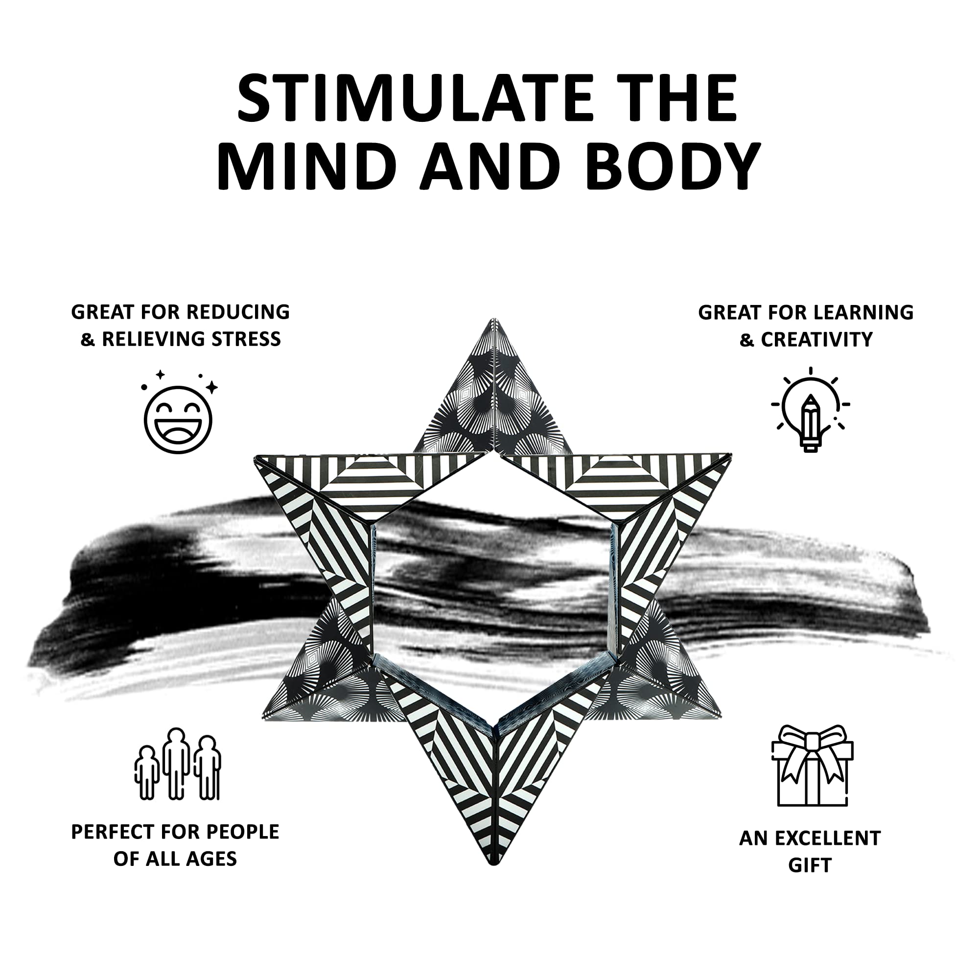 Magnetic Shape-Shifting Puzzle Cube Bundle